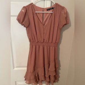 pink babydoll dress